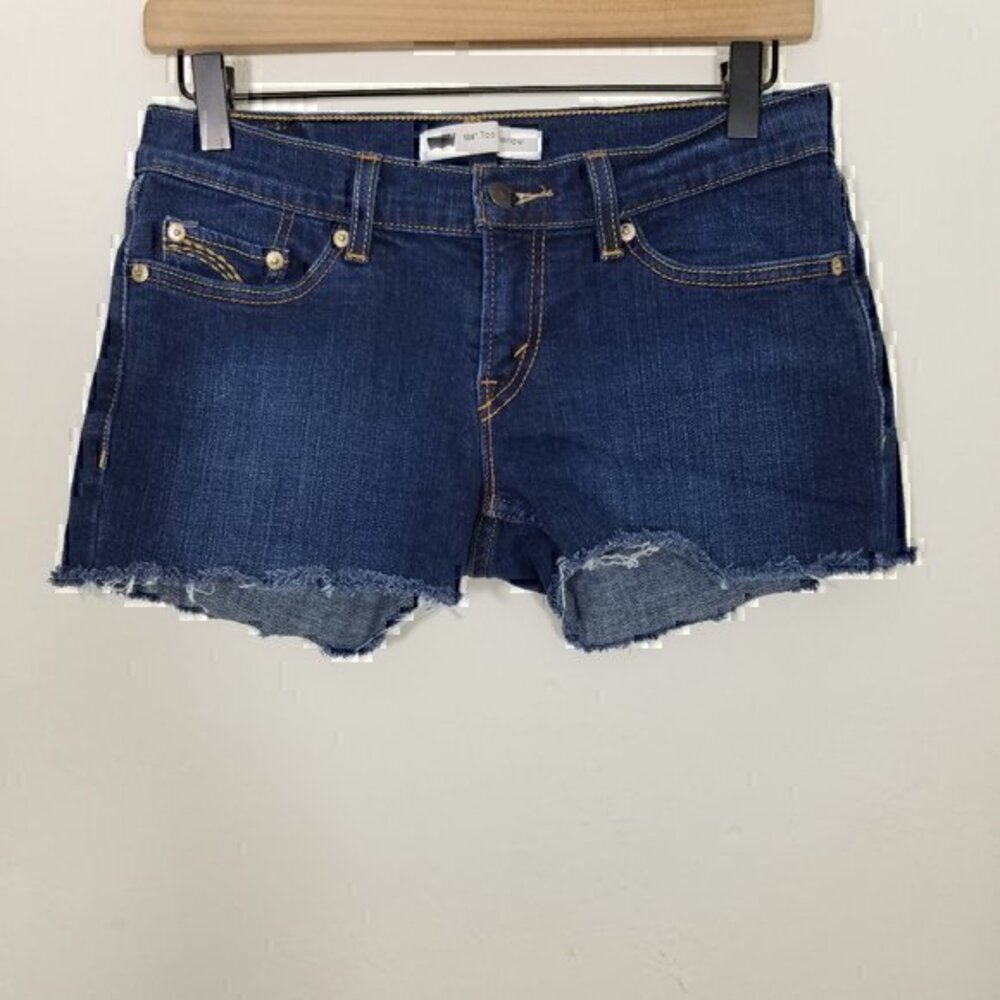 Levi's 524 Too SuperLow Stretch Jean Shorts